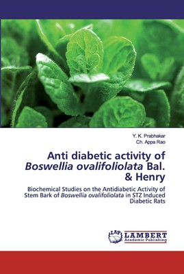 【预售 按需印刷】Anti diabetic activity of Boswellia ovalifoliolata Bal. & Henry