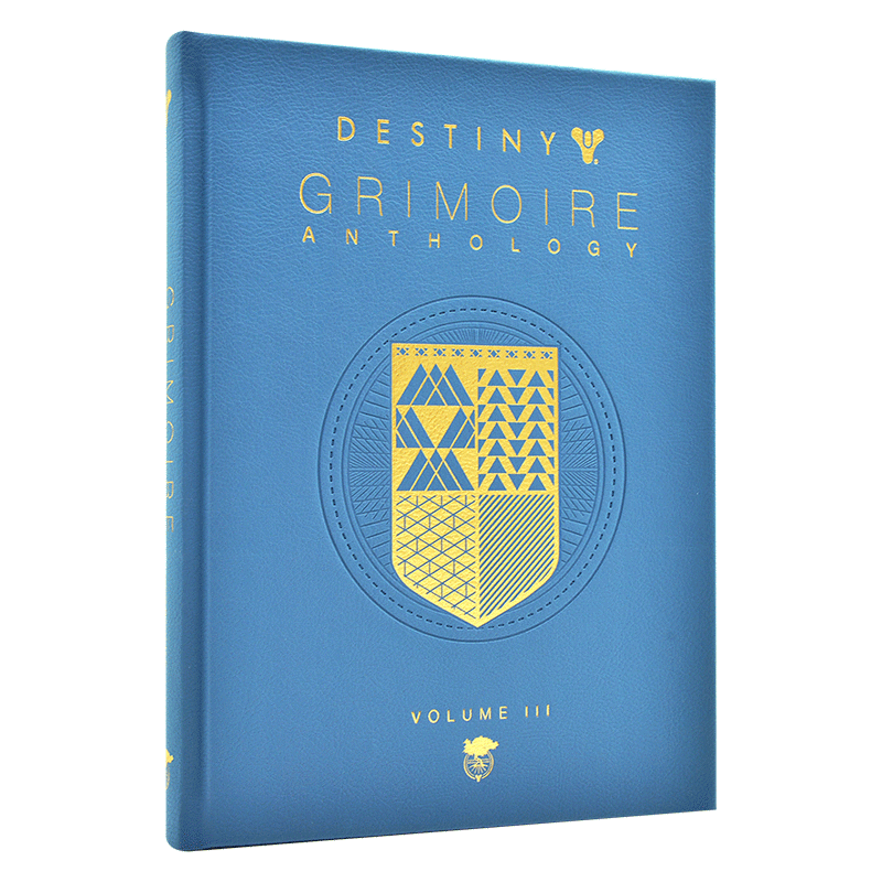 命运简史卷三 皮革精装收藏版 英文原版 Destiny: Grimoire Anthology volume 3 经典卡片风格 Bungie暴雪出品 中图