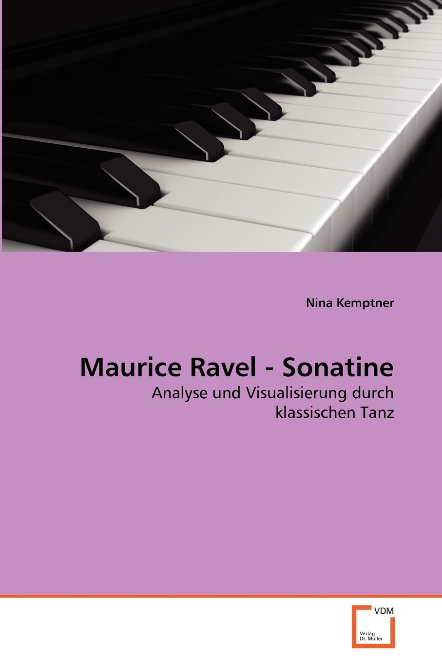 预售按需印刷Maurice Ravel- Sonatine德语ger-封面