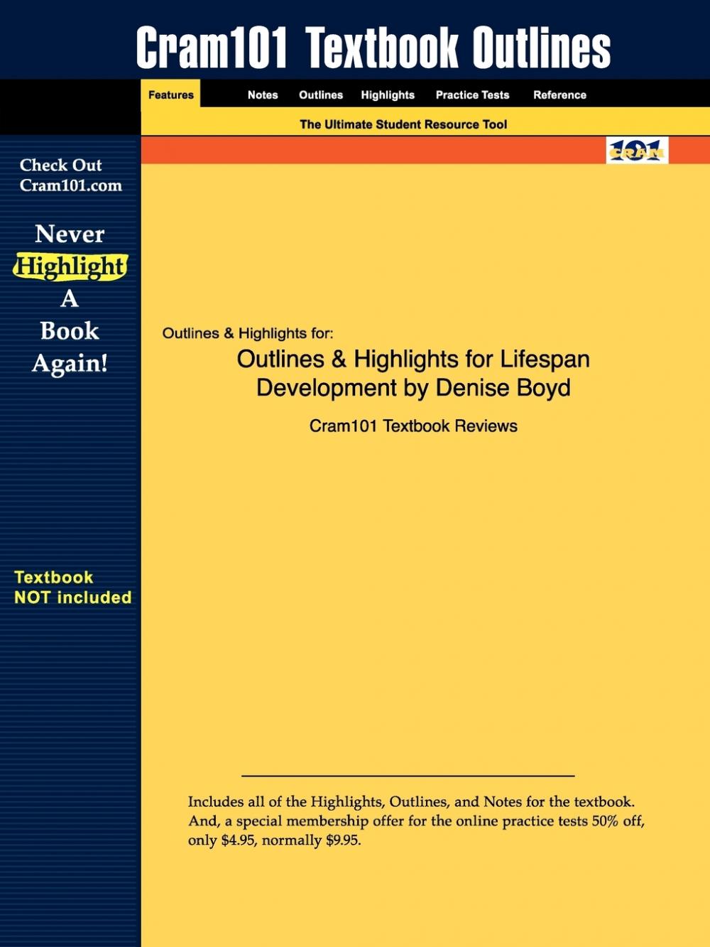 预售按需印刷 Outlines& Highlights for Lifespan Development by Denise Boyd