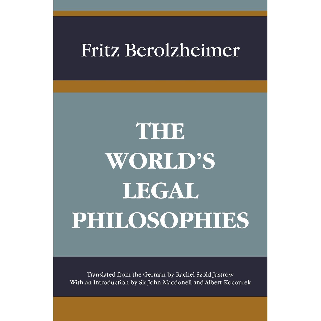 预售 按需印刷 The World s Legal Philosophies