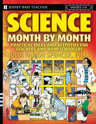 【预售 按需印刷】Science Month by Month  Grades 3-8