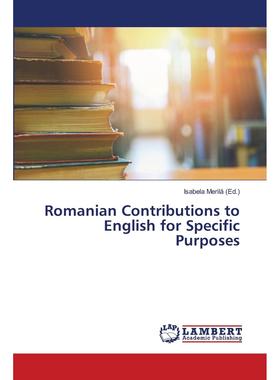 【预售 按需印刷】Romanian Contributions to English for Specific Purposes