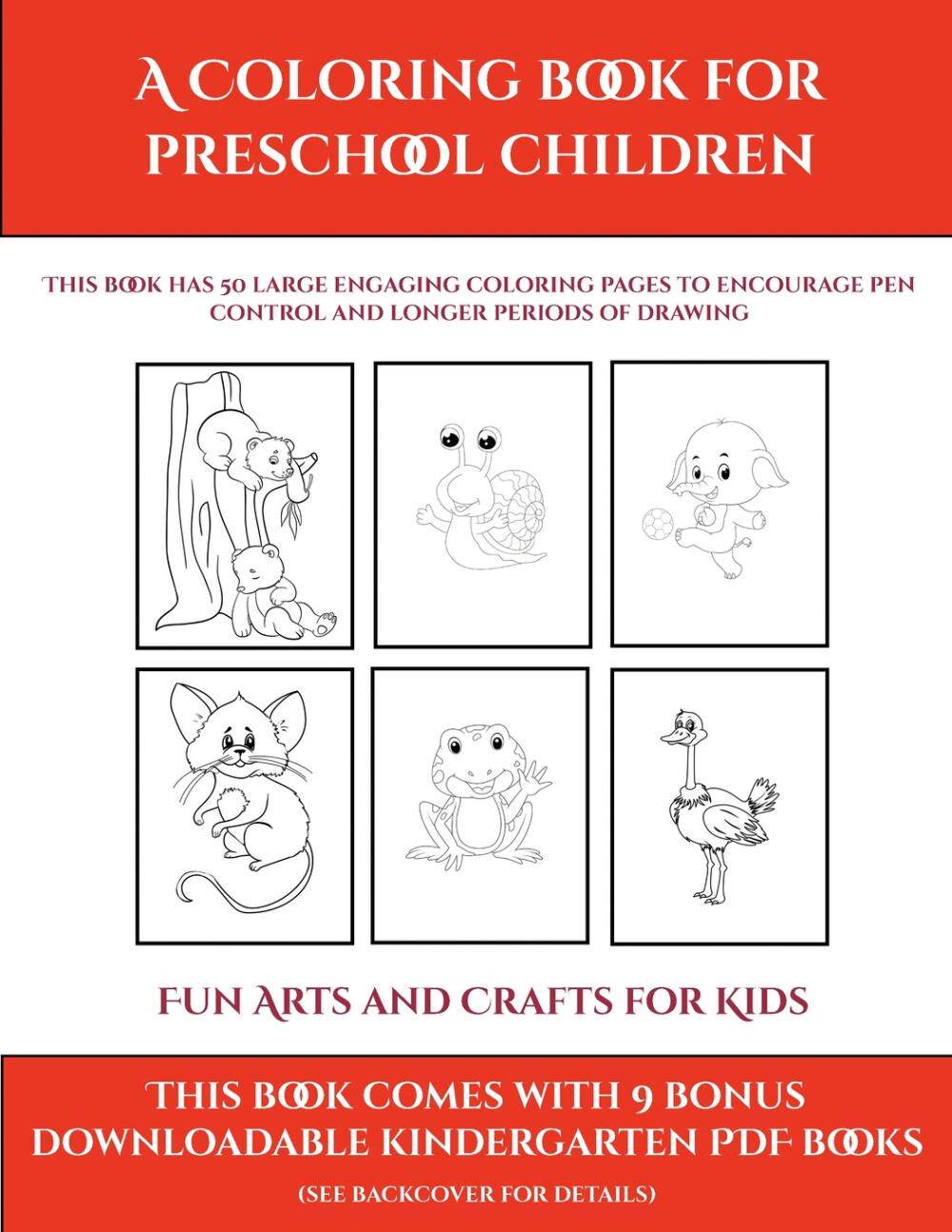【预售按需印刷】fun arts and crafts for kids (a coloring book