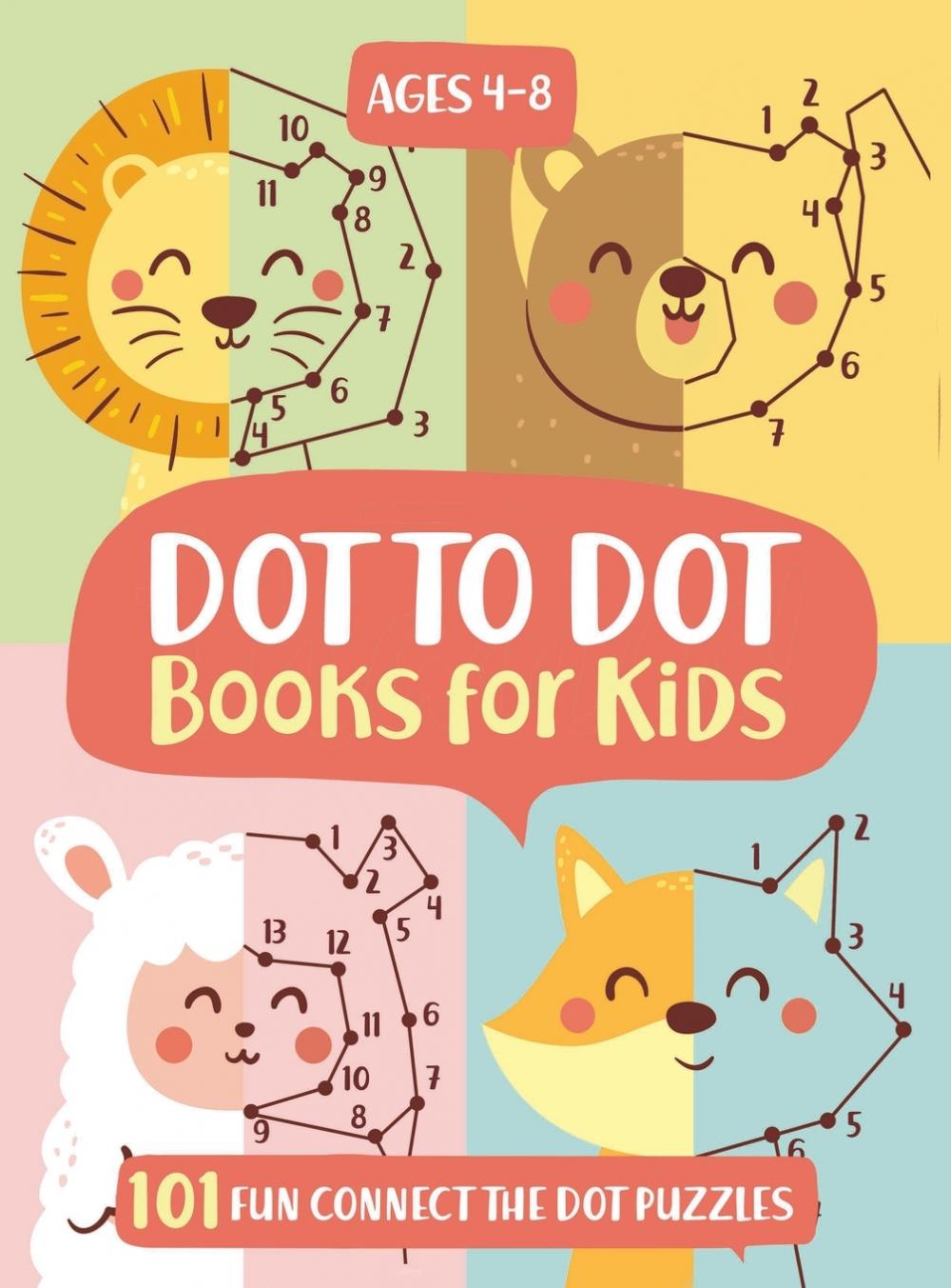 【预售按需印刷】Dot To Dot Books For Kids Ages 4-8