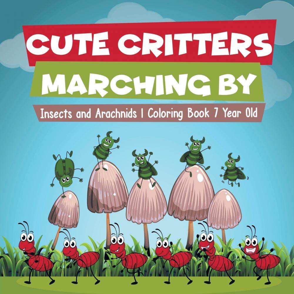 【预售 按需印刷】cute critters marching by | insects and