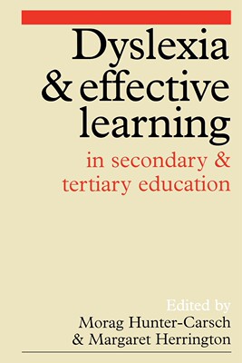 【预售 按需印刷】Dyslexia and Effective Learning in Secondary and Tertiary Education