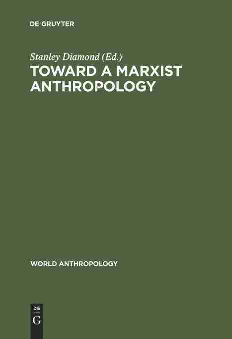 预售 按需印刷 toward a marxist anthropology