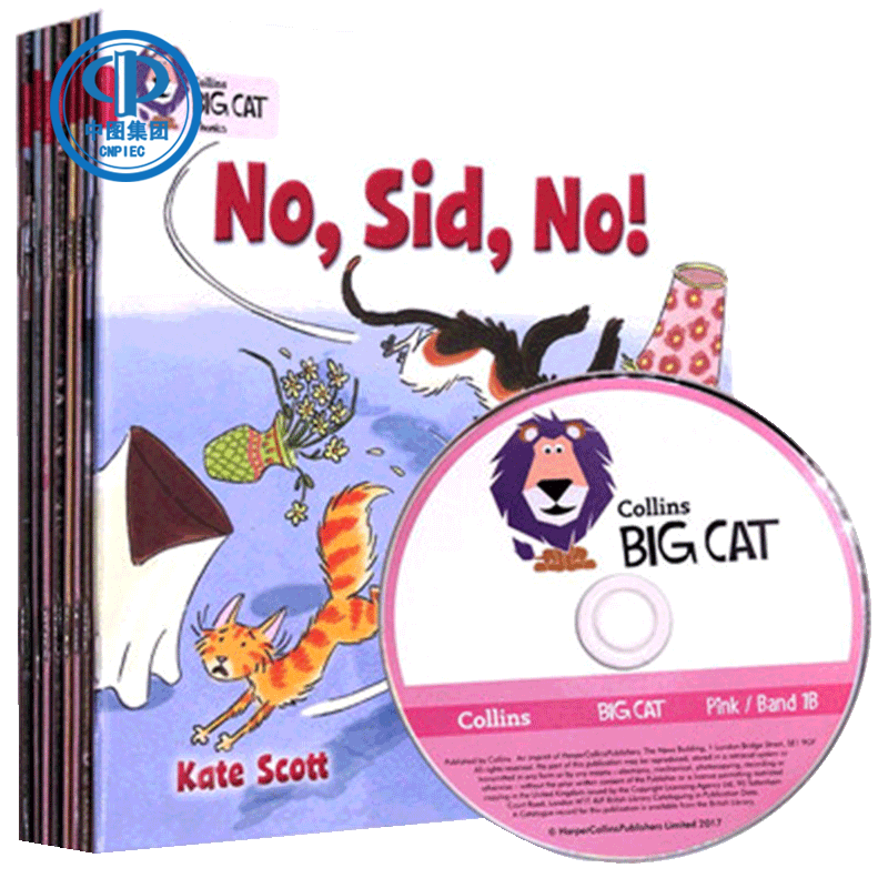 Big Cat Phonics In the Net!/No,sid,NO! 幼儿英语阅读进阶 英语早教启蒙8册
