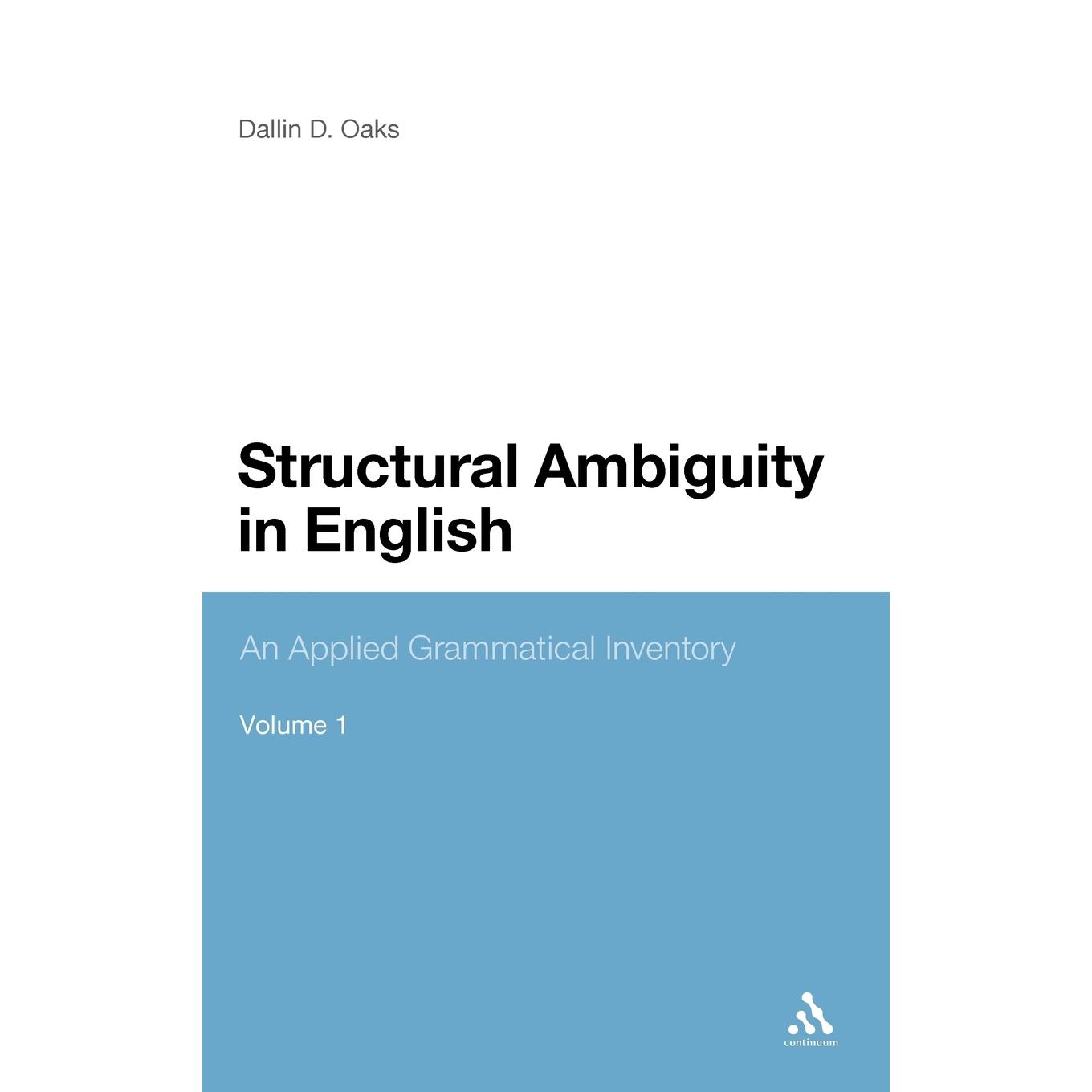 【预售 按需印刷】Structural Ambiguity in English 2 Volume Set
