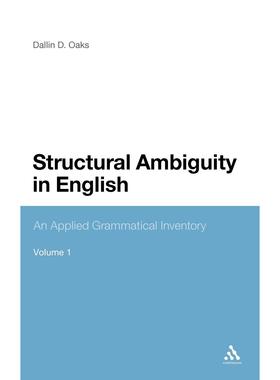 【预售 按需印刷】Structural Ambiguity in English 2 Volume Set