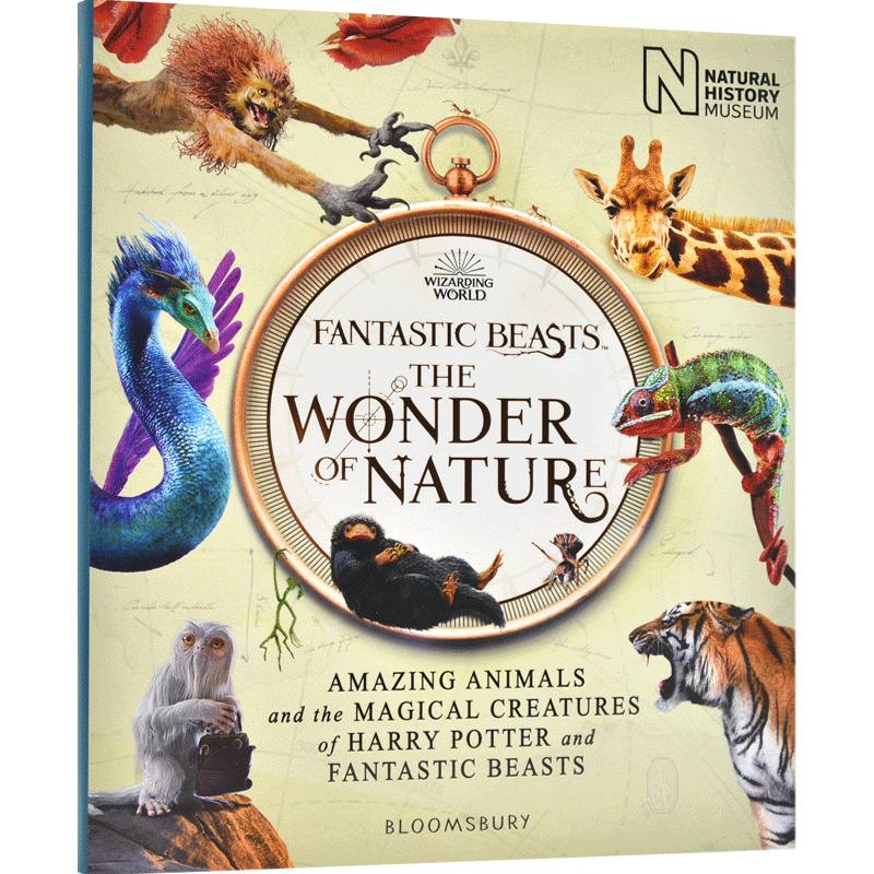 神奇动物在哪里 大自然的奇迹 神奇动物百科图鉴 英文原版 Fantastic Beasts: The Wonder of Nature 哈利波特周边书中图