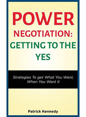 预售 按需印刷POWER NEGOTIATION - GETTING TO THE YES