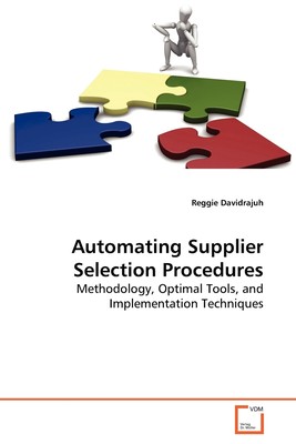 【预售 按需印刷】Automating Supplier Selection Procedures