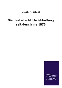 按需印刷Die Milchviehhaltung Jahre 预售 deutsche dem 1873德语ger seit