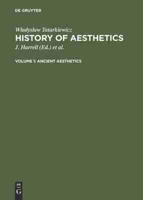 预售 按需印刷 History of Aesthetics  Vol 1  Ancient aesthetics