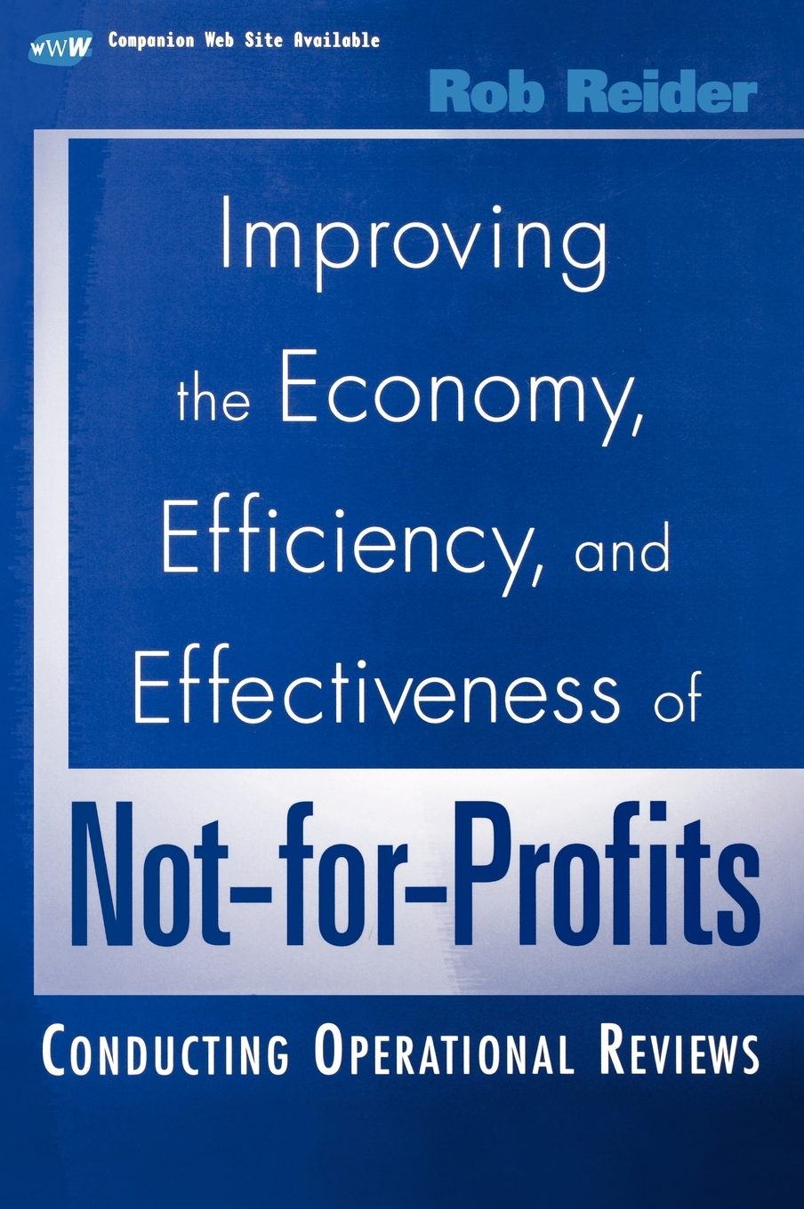 【预售按需印刷】Improving the Economy Efficiency and Effectiveness of Not-For-Profits