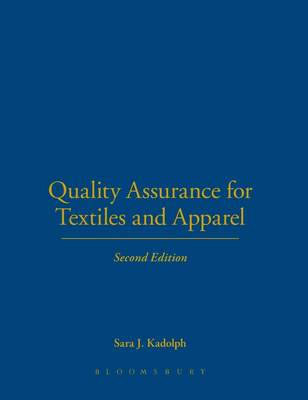 【预售 按需印刷】Quality Assurance for Textiles and Apparel 2nd Edition