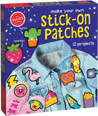 制作属于你自己的贴片 英文原版 Make Your Own Stick-On Patches (Klutz) 自带素材 培养青少年动手能力 儿童适用