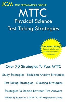 预售 按需印刷 MTTC Physical Science - Test Taking Strategies