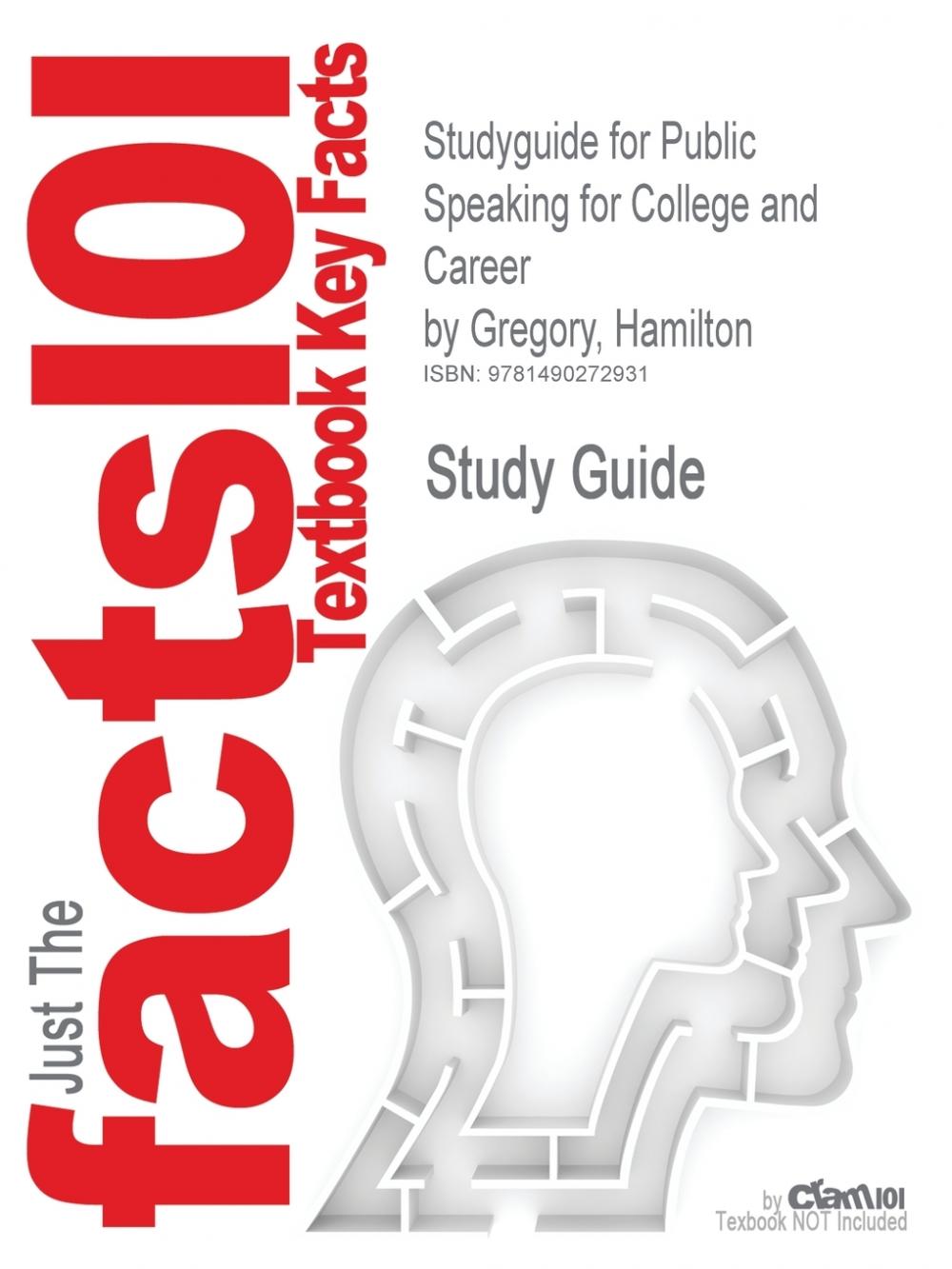 【预售按需印刷】Studyguide for Public Speaking for College and Career by Gregory Hamilton ISBN 9780077413538