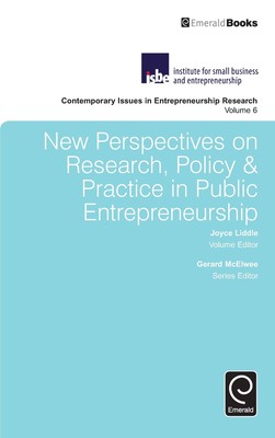 【预售 按需印刷】New Perspectives on Research  Policy & Practice in Public Entrepreneurship