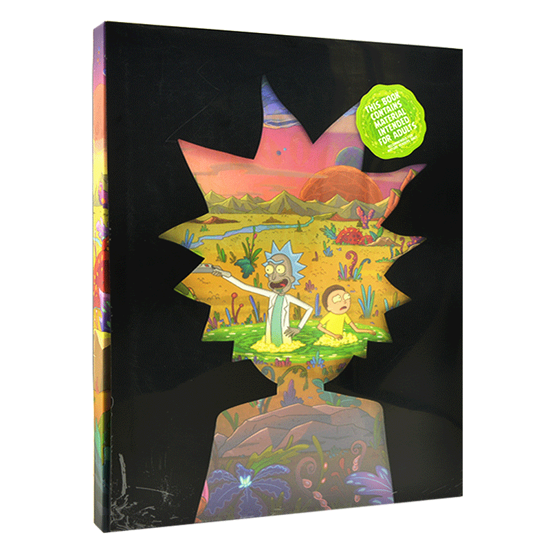瑞克和莫蒂动画设定集2 豪华收藏版 英文原版The Art of Rick and Morty Volume高分脑洞科幻成人动画 精装艺术画册 荧 中图