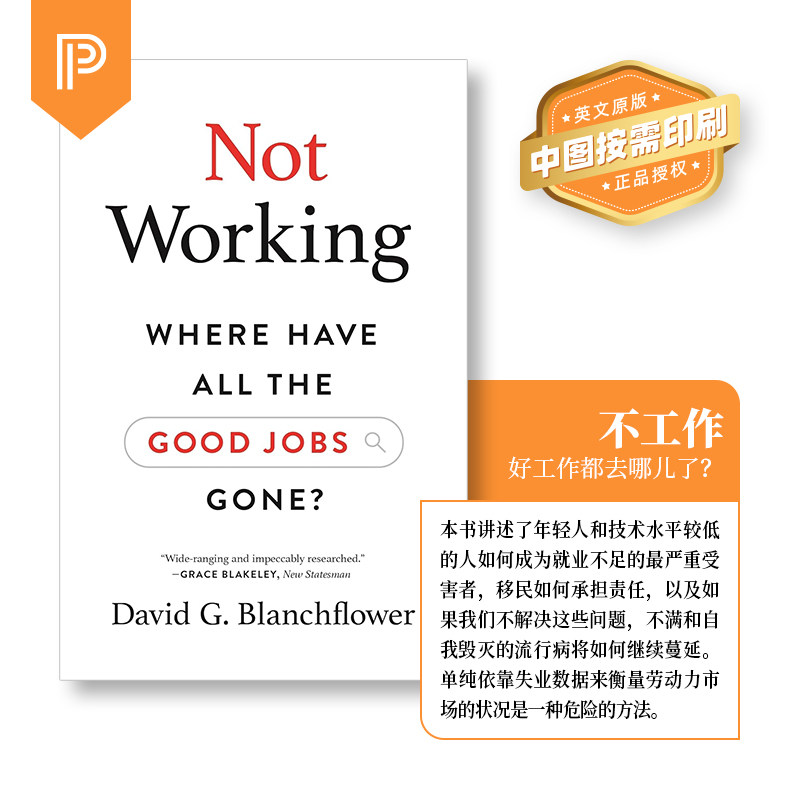 普林斯顿预售 不工作：好的工作都去哪儿了？Not Working   [9780691205496]
