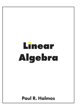 【预售 按需印刷】Linear Algebra