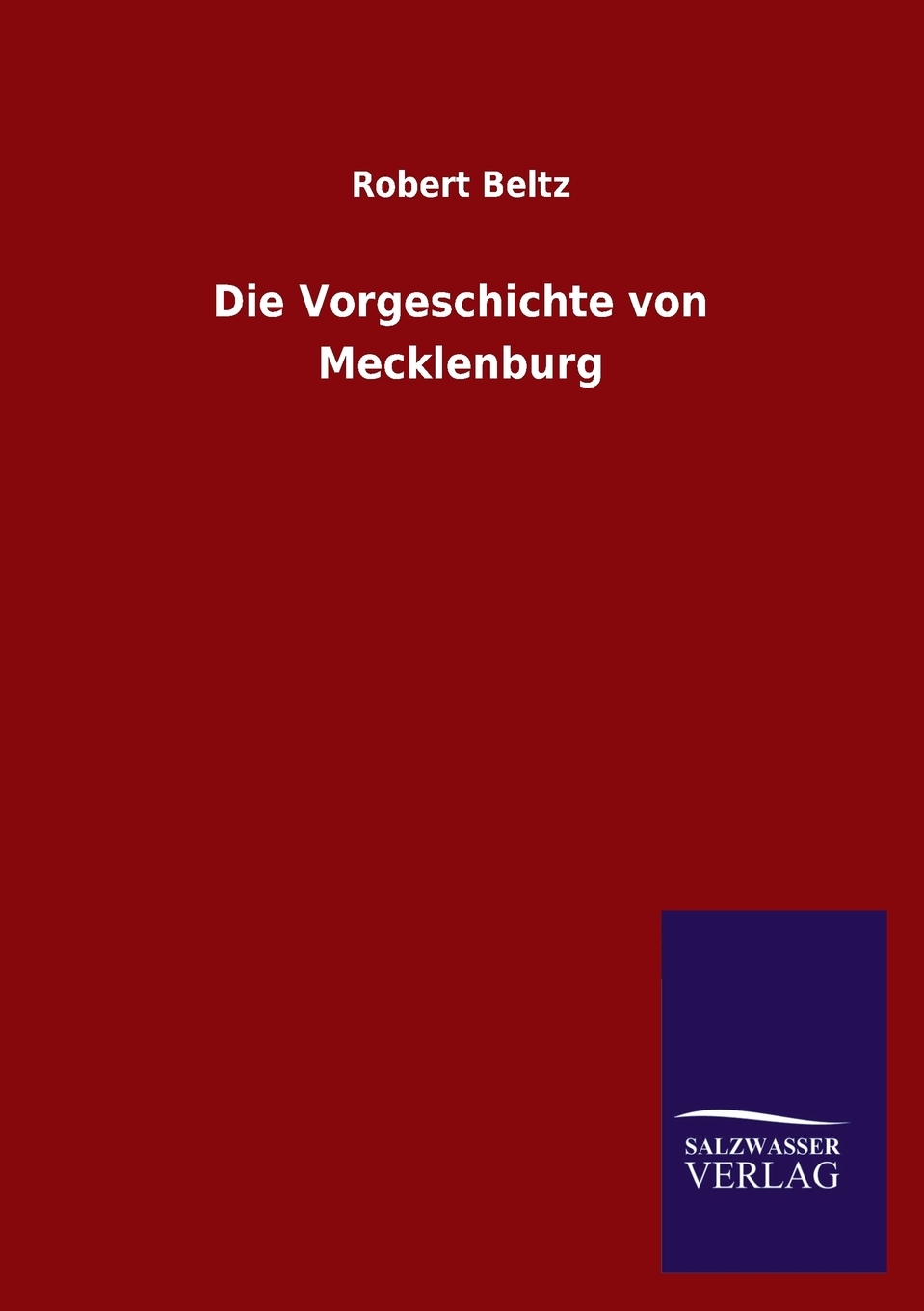 预售 按需印刷Die Vorgeschichte von Mecklenburg德语ger 书籍/杂志/报纸 原版其它 原图主图