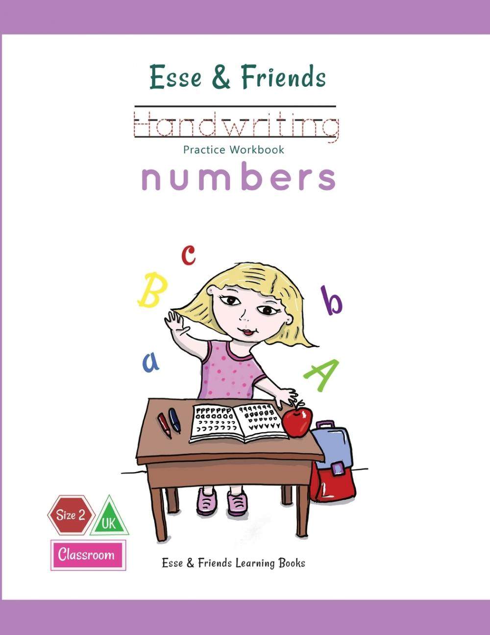 【预售 按需印刷】esse & friends handwriting practice workbook