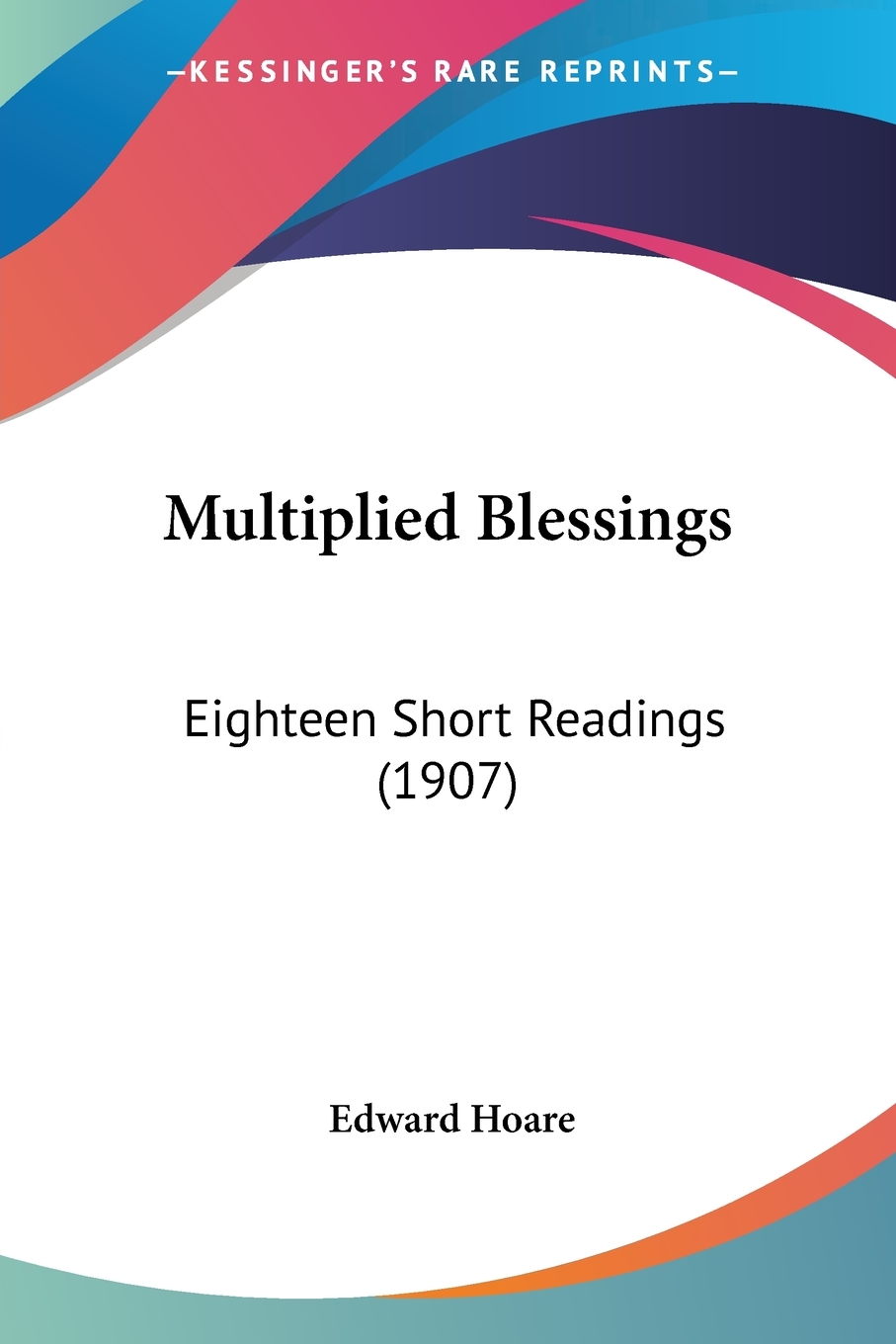 预售按需印刷 Multiplied Blessings