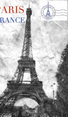 【预售 按需印刷】Eiffel Tower Paris black and white  creative blank journal