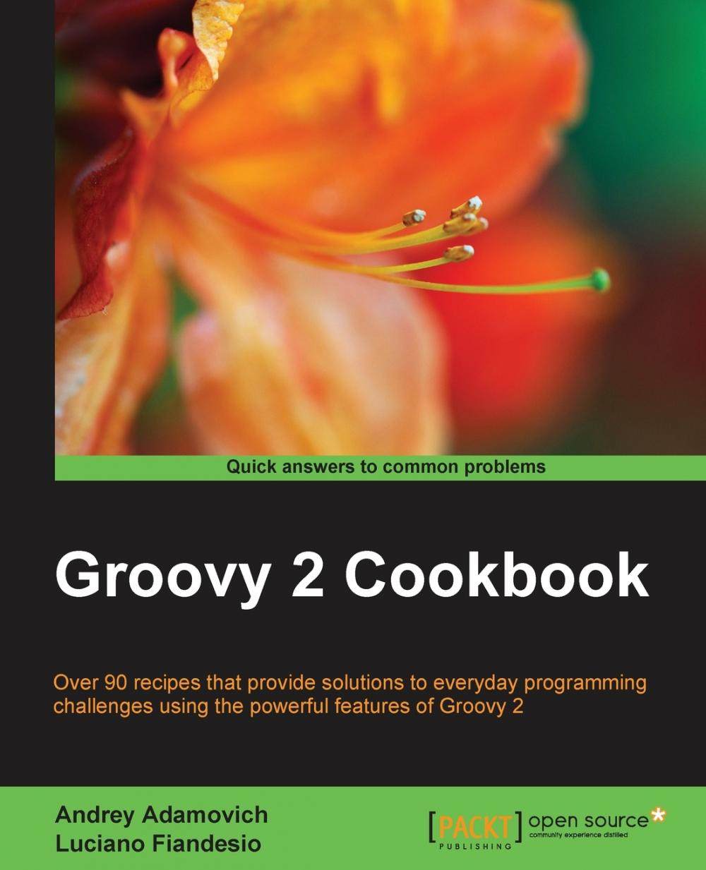 【预售 按需印刷】groovy 2 cookbook