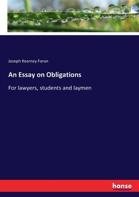 【预售按需印刷】An Essay on Obligations