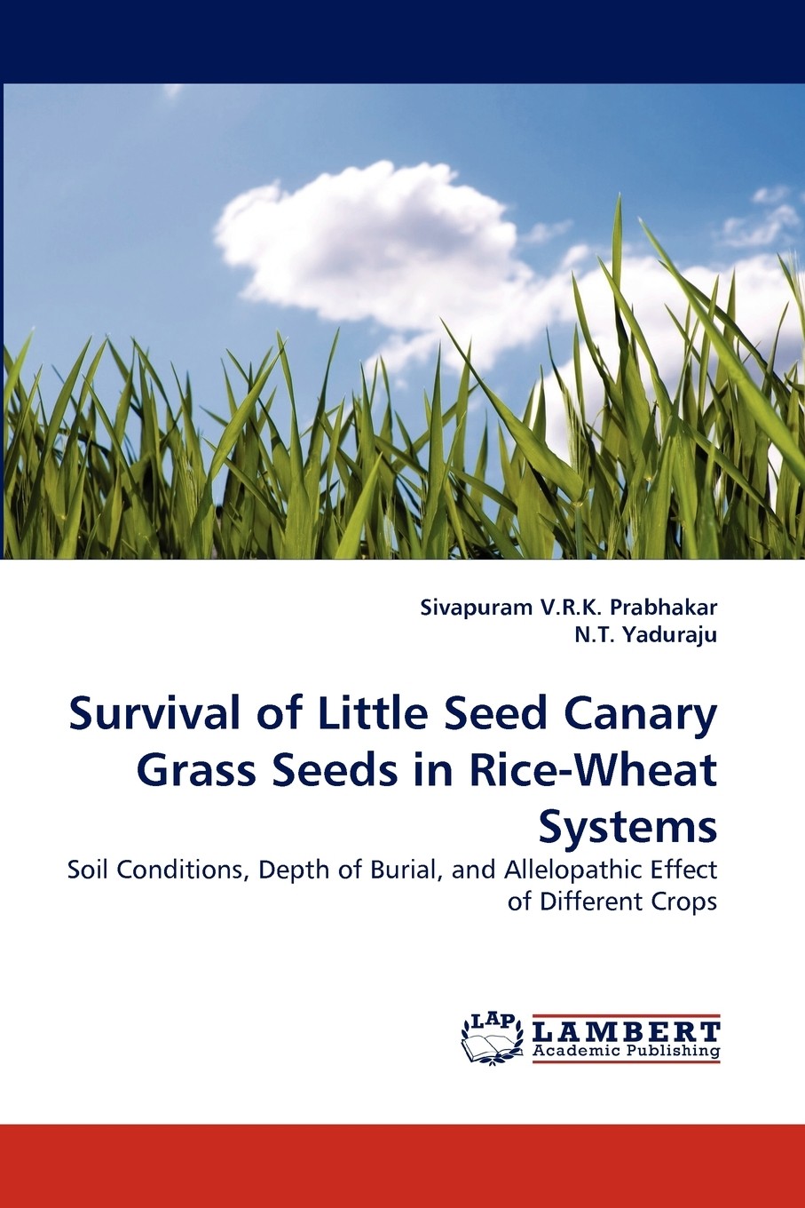 【预售 按需印刷】survival of little seed canary grass seeds in