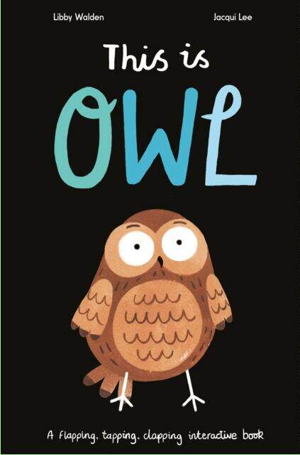 现货 这是猫头鹰 英文原版 this is owl 儿童绘本互动