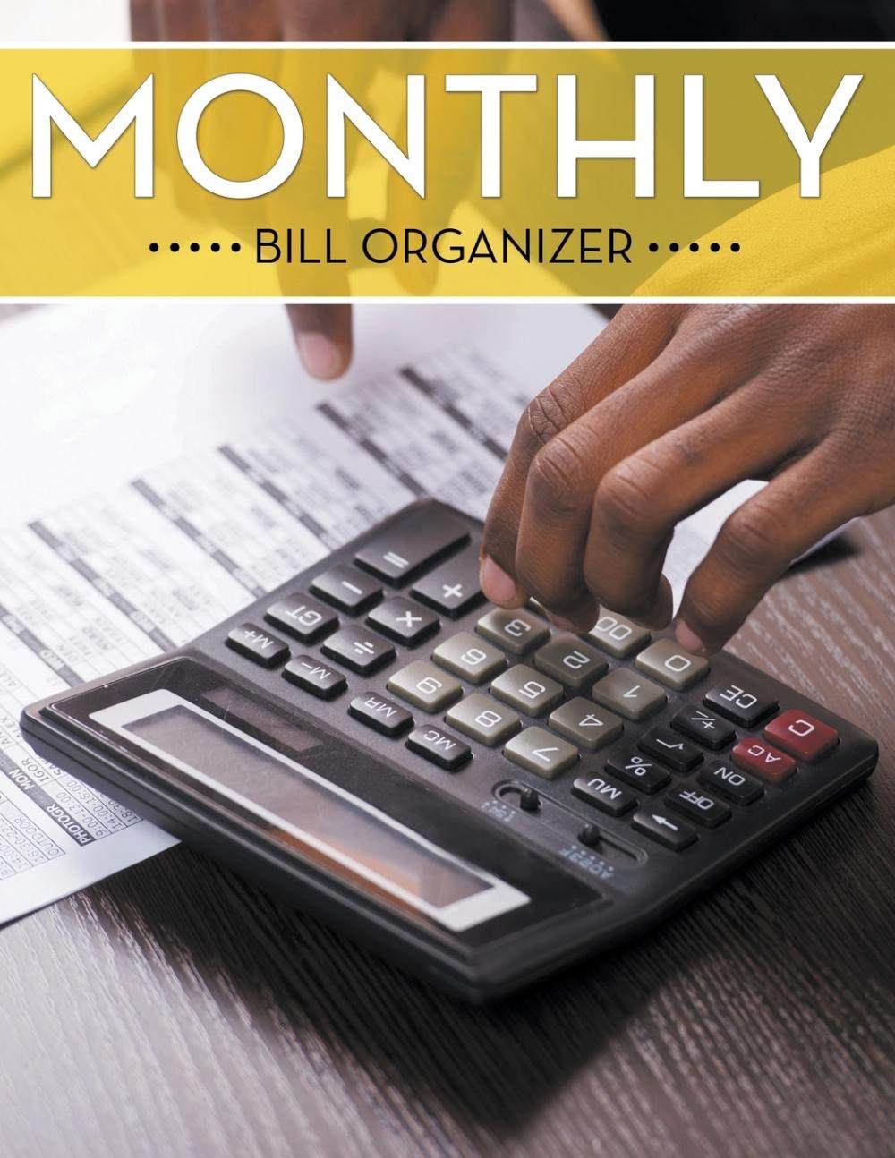 【预售 按需印刷】monthly bill organizer
