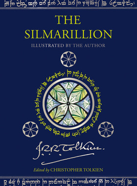 精灵宝钻 精装 英文原版 The Silmarillion 霍比特人指环王魔戒前传 托尔金 魔幻冒险小说书