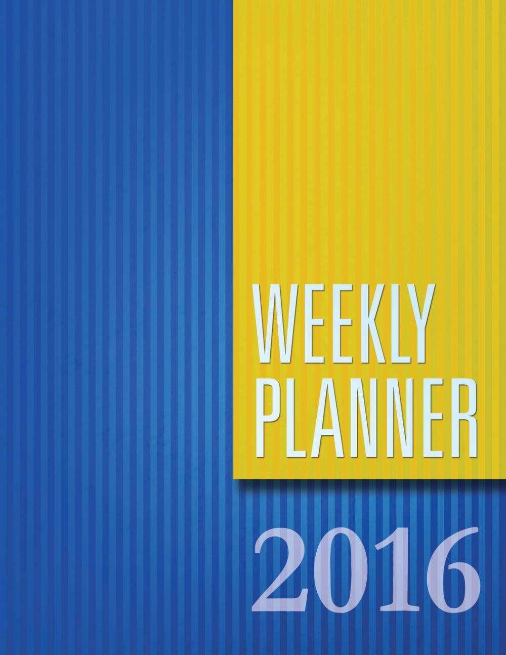 【预售 按需印刷】weekly planner 2016