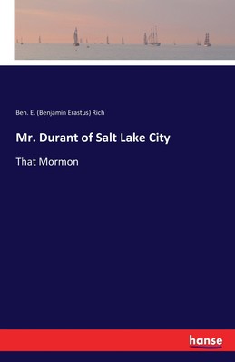 【预售 按需印刷】Mr. Durant of Salt Lake City