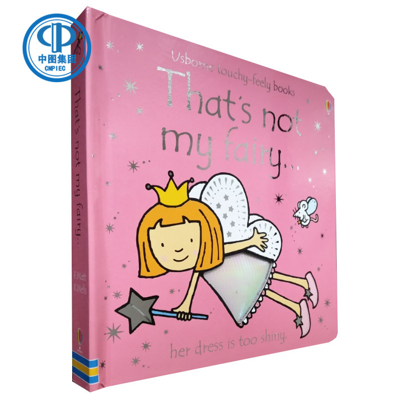 thats not my fairy原版进口儿童阅读英语绘本触摸感觉培养仙女