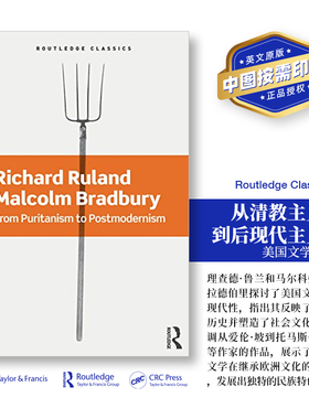 预售   从清教主义到后现代主义：美国文学史 From Puritanism to Postmodernism 「 Routledge Classics 」