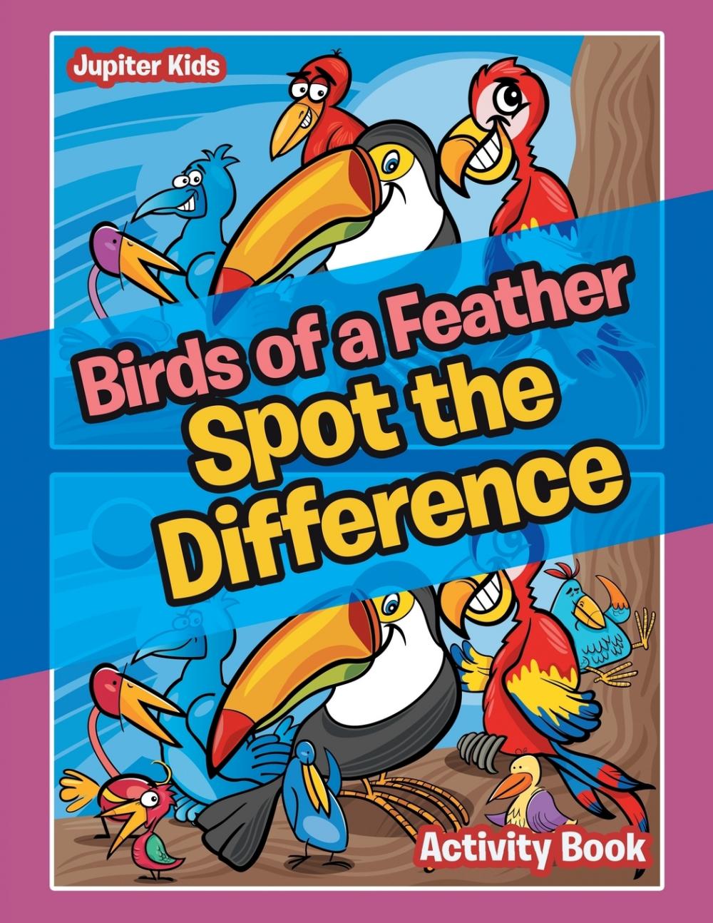 【预售 按需印刷】birds of a feather spot the difference activity