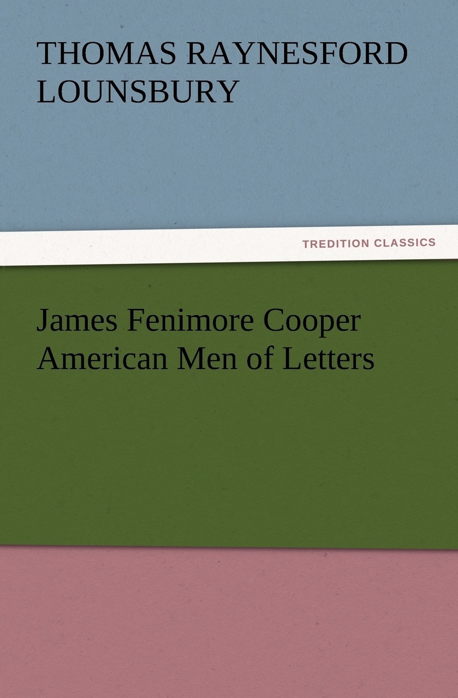 预售 按需印刷 james fenimore cooper american men of letters