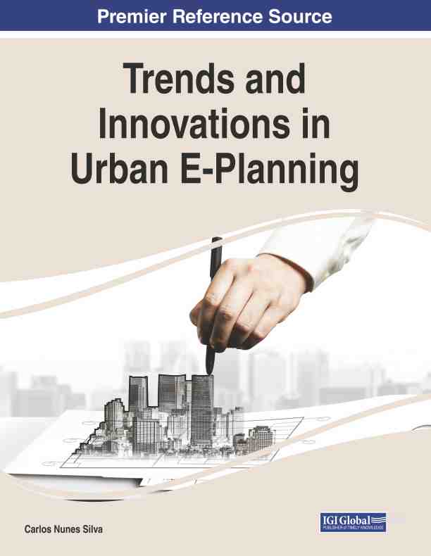 预售按需印刷 Trends and Innovations in Urban E Planning