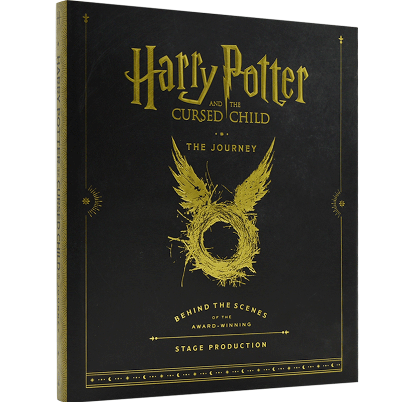 哈利波特8与被诅咒的孩子:旅程 舞台剧艺术画册设定集 英文原版 Harry Potter and the Cursed Child 精装 JK罗琳中图
