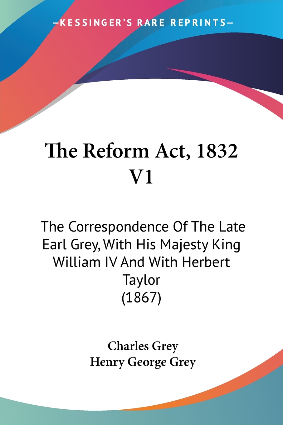 预售按需印刷 The Reform Act 1832 V1