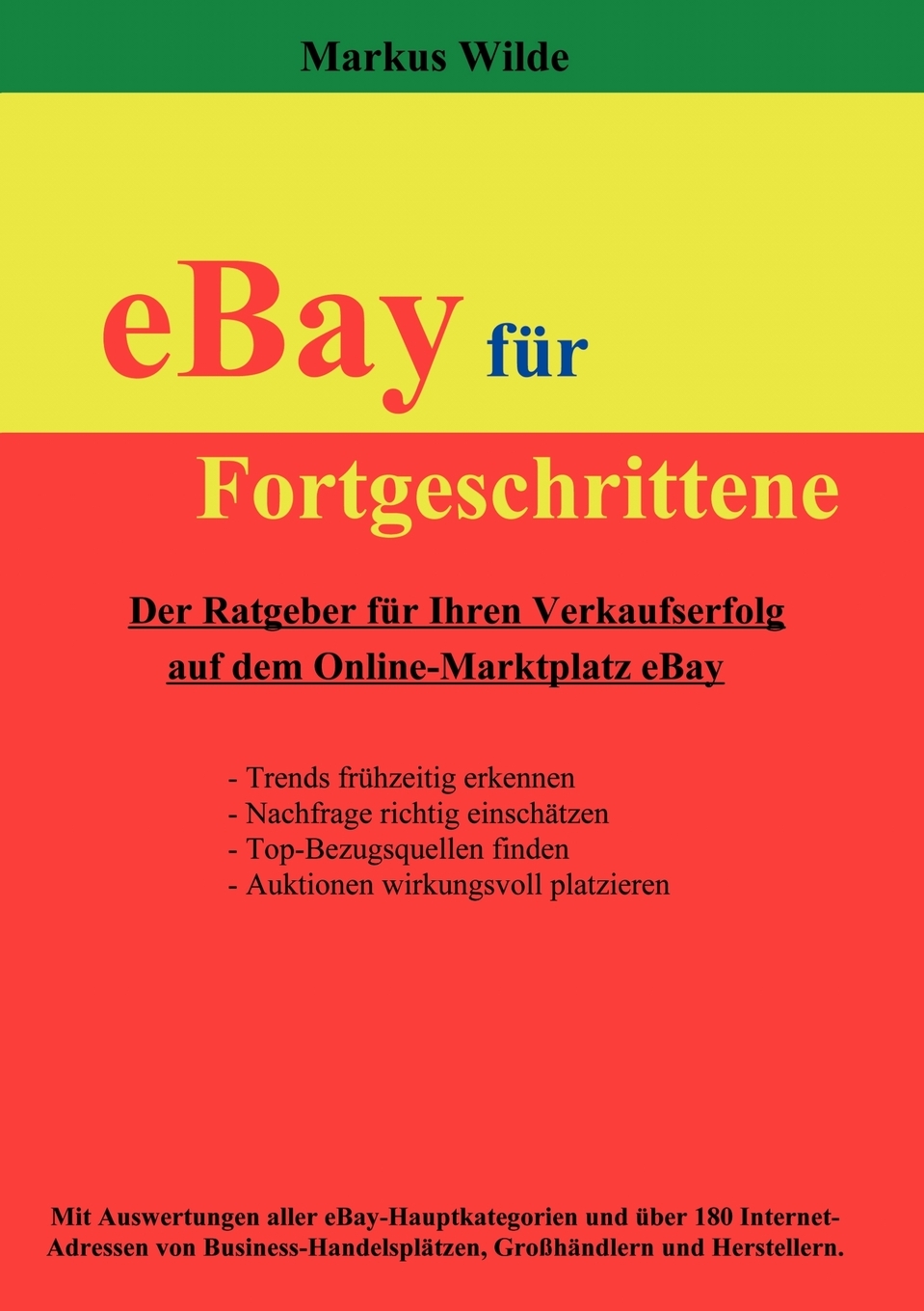 预售按需印刷eBay für Fortgeschrittene德语ger