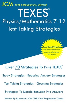 预售 按需印刷 TEXES Physics/Mathematics 7-12 - Test Taking Strategies